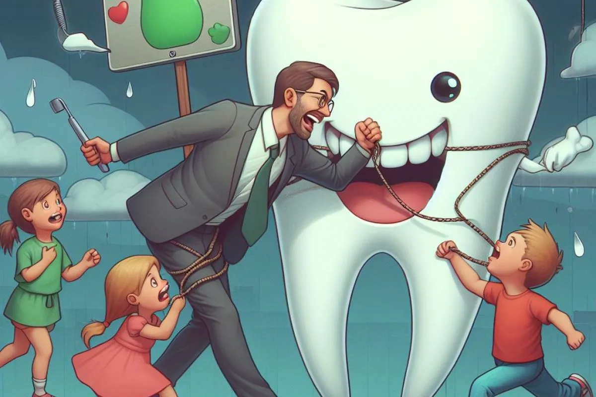 dente quebrado molar