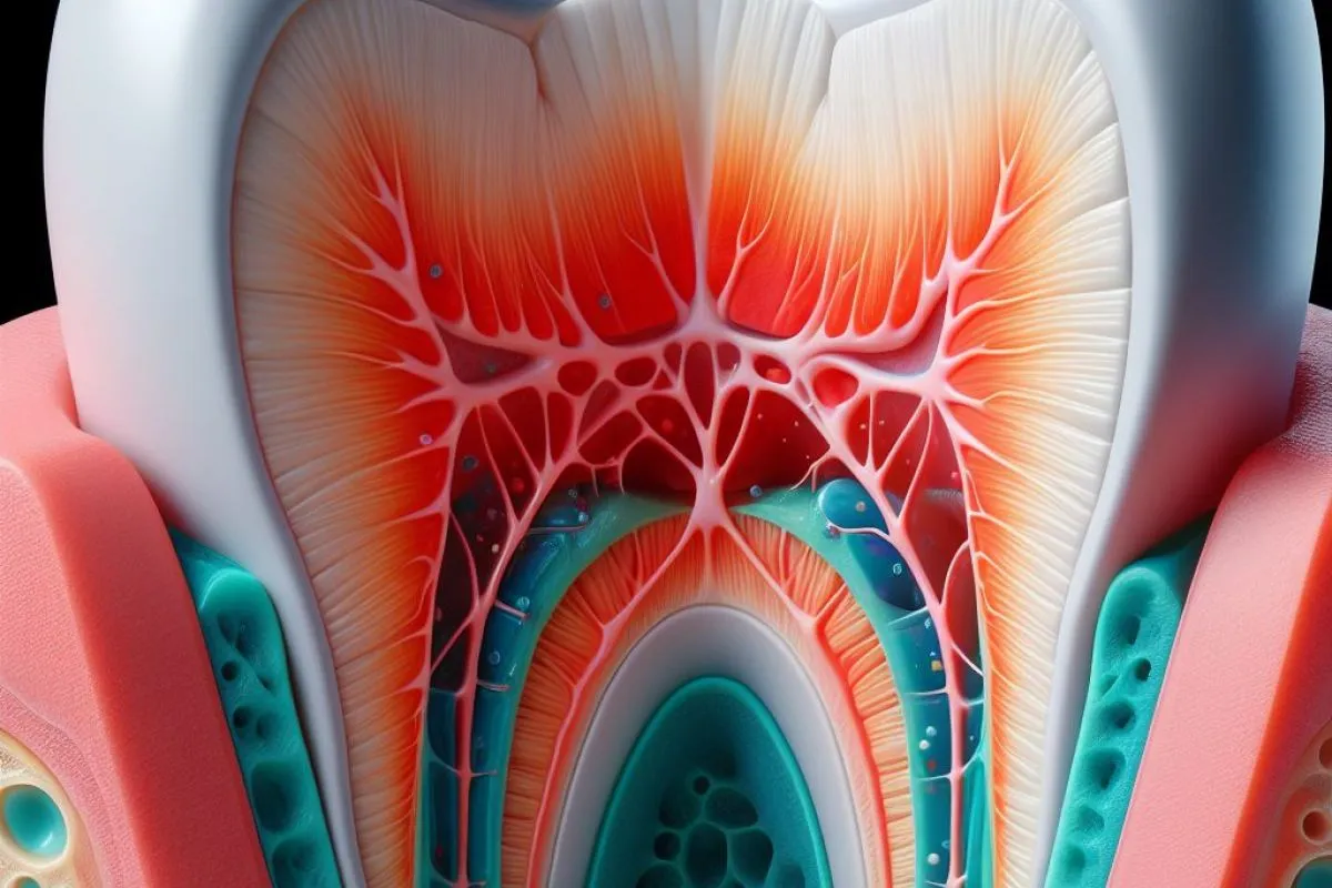 dente quebrado canal