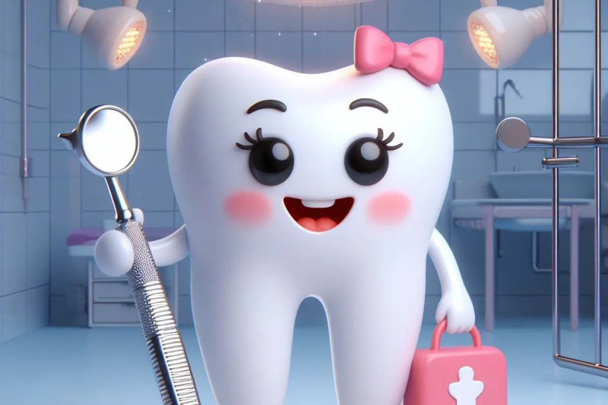dente quebrou deu canal