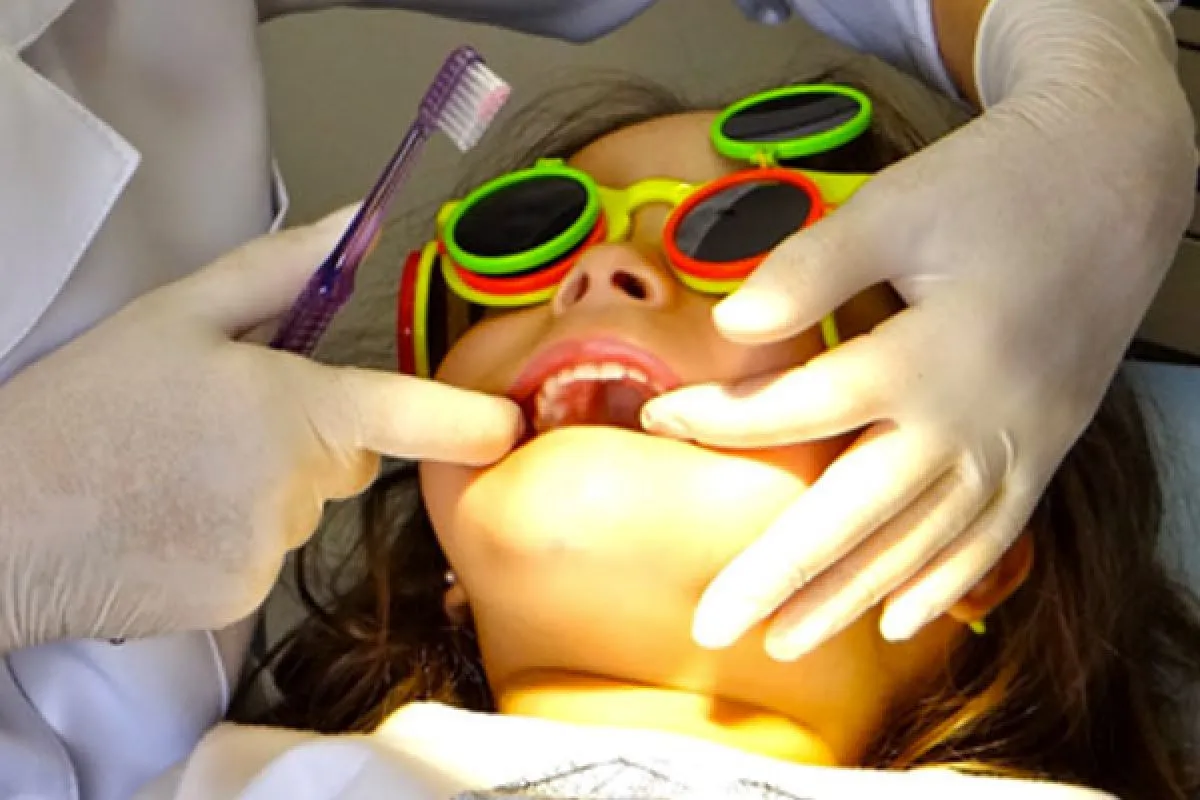 A primeira visita ao dentista