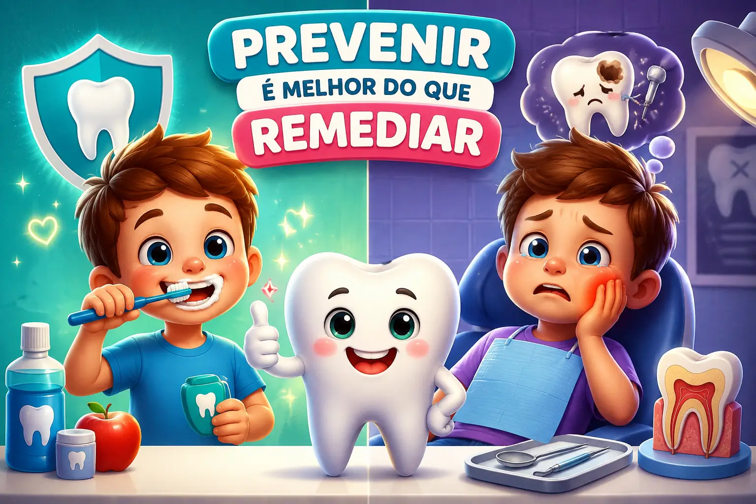 Prevenir é Melhor do que Remediar: o cuidado infantil começa no sorriso