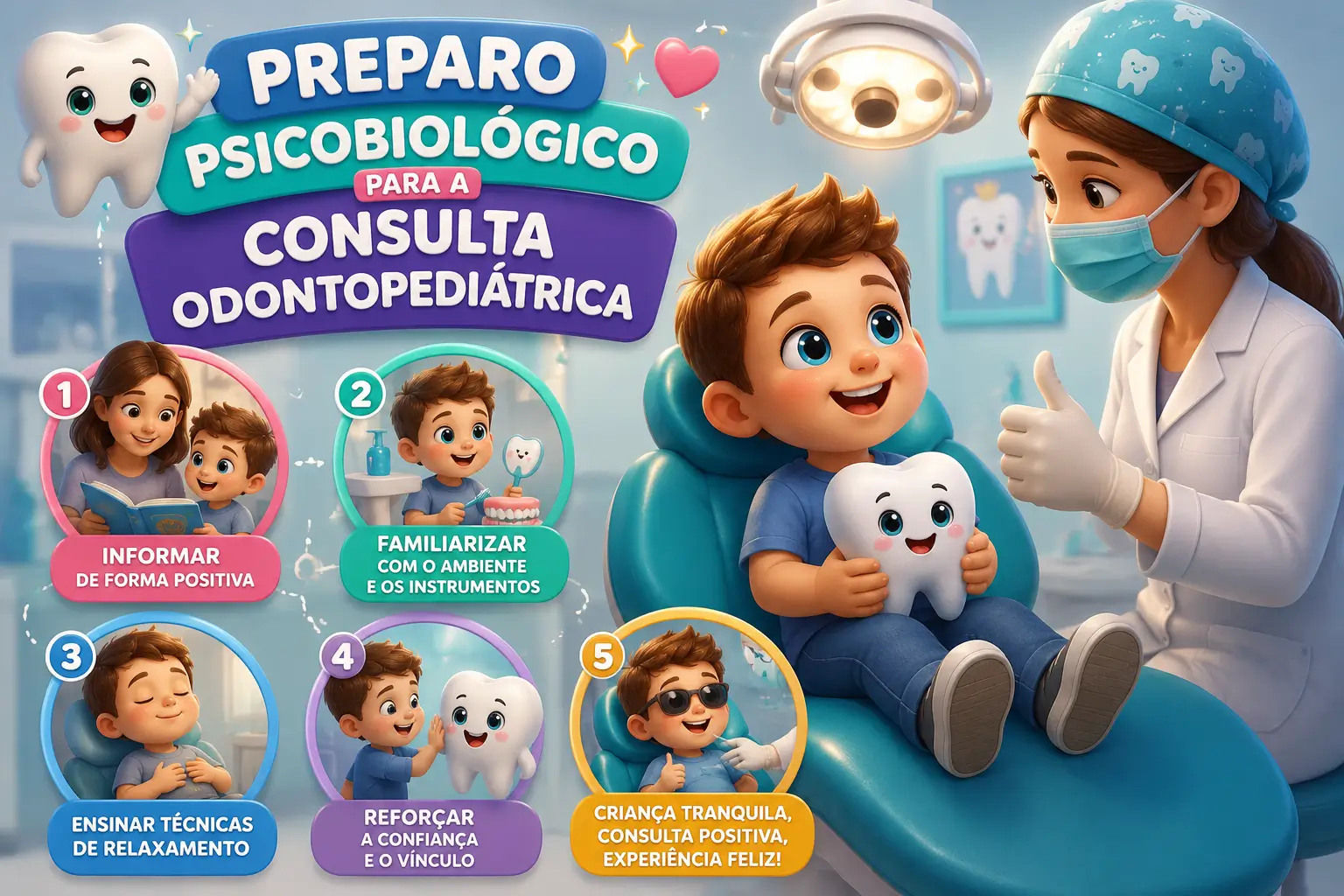Preparo Psicobiológico para a Consulta Odontopediátrica
